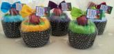 cup cakes de toalha